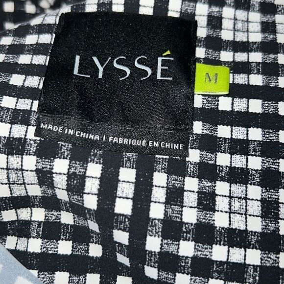 LYSSE Schiffer Button Down Shirt Top-M - Picture 8 of 10